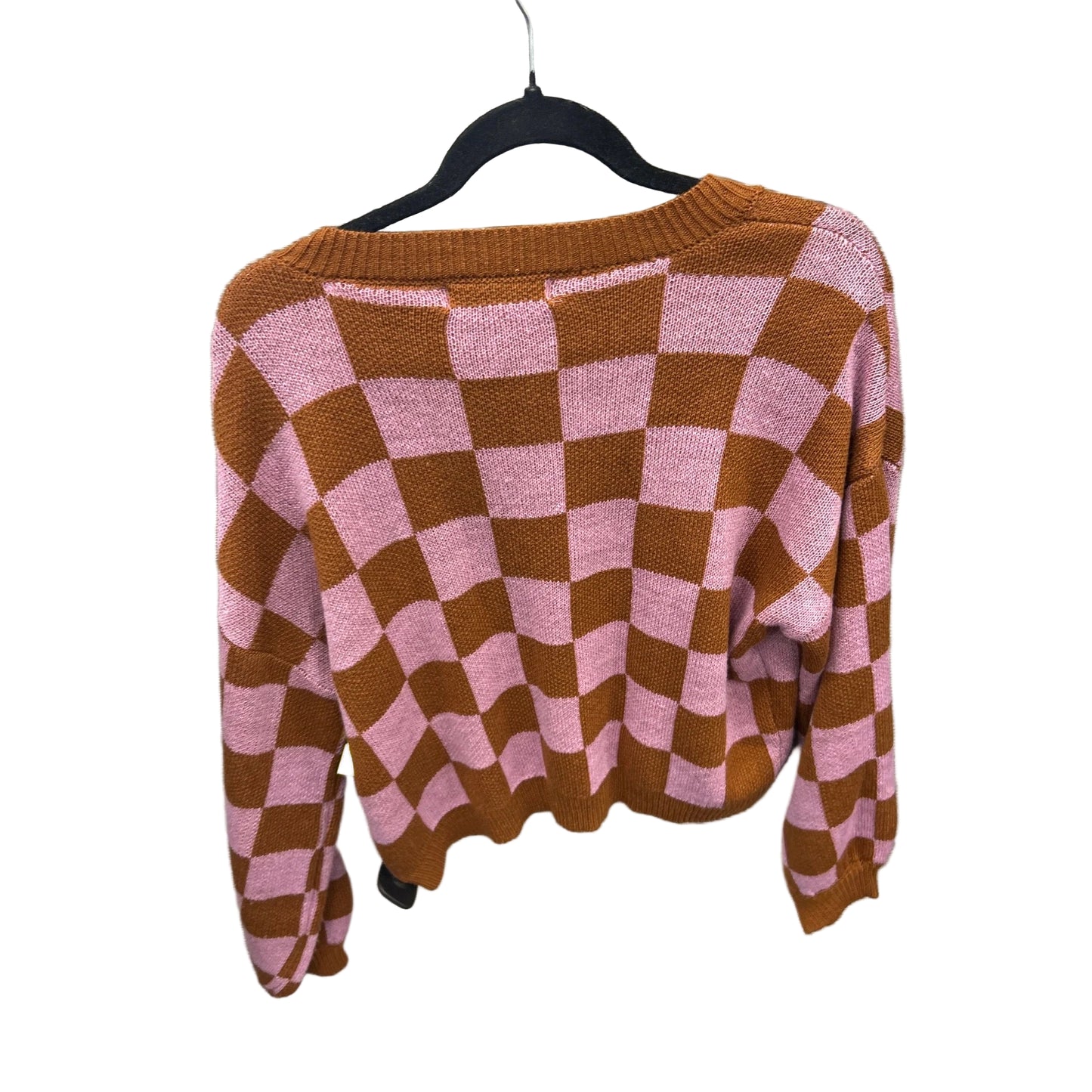 Sweater By No Comment In Brown & Pink, Size: Xl