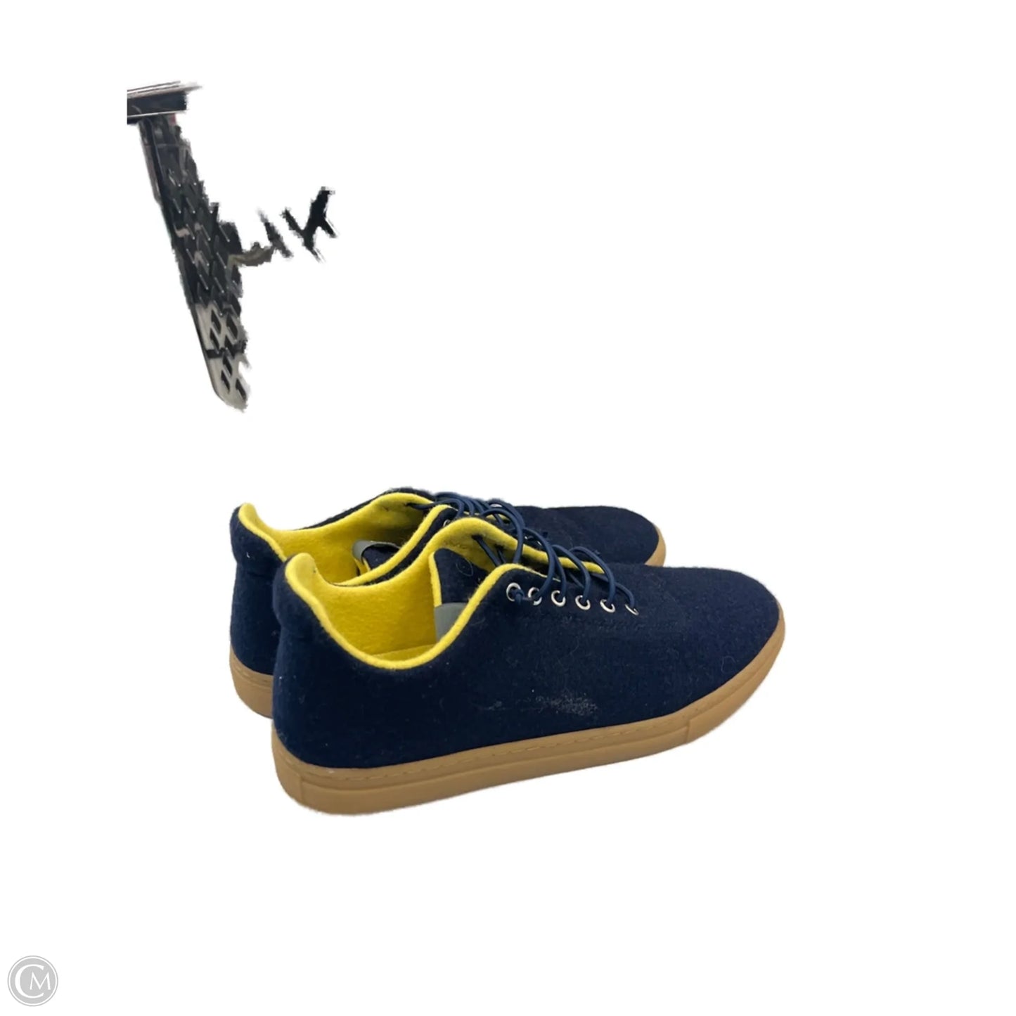 Shoes Sneakers By Clothes Mentor In Blue & Yellow, Size: 9