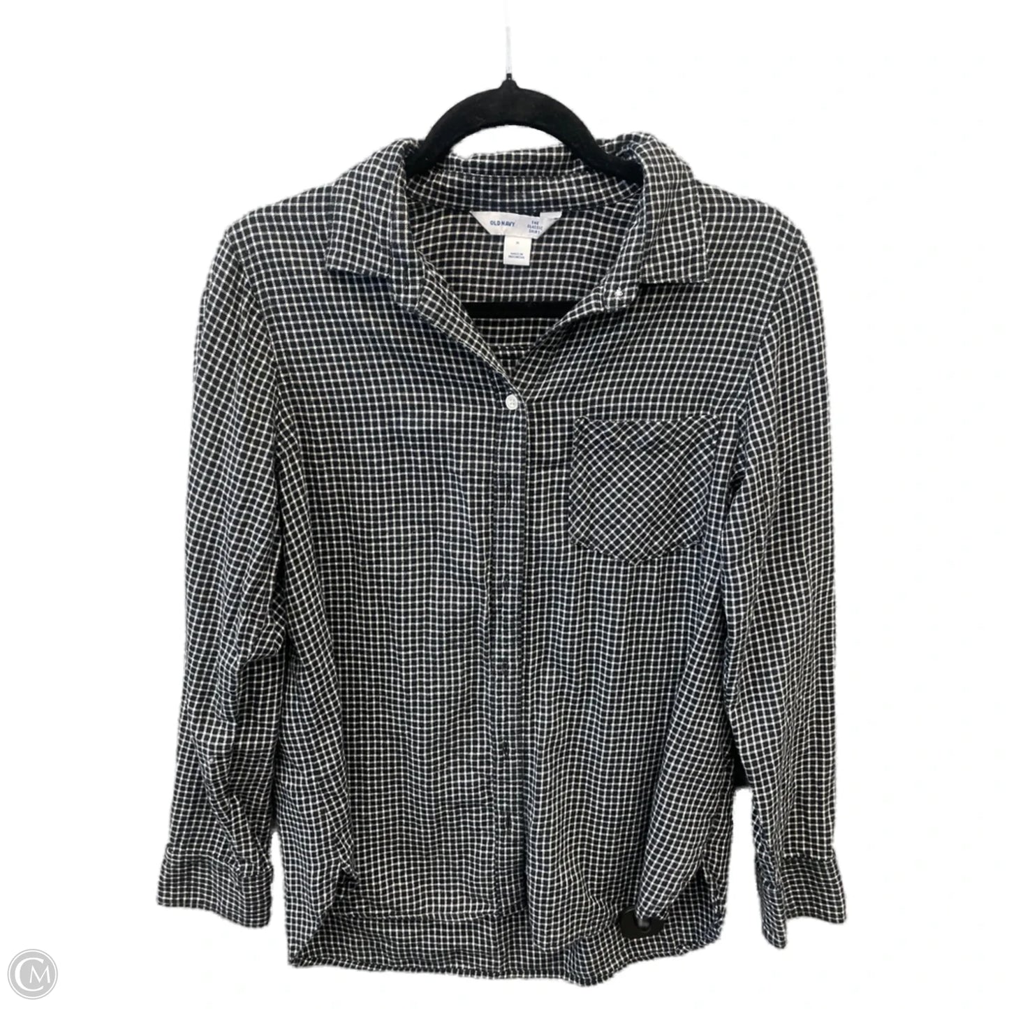 Top Long Sleeve By Old Navy In Black, Size: M
