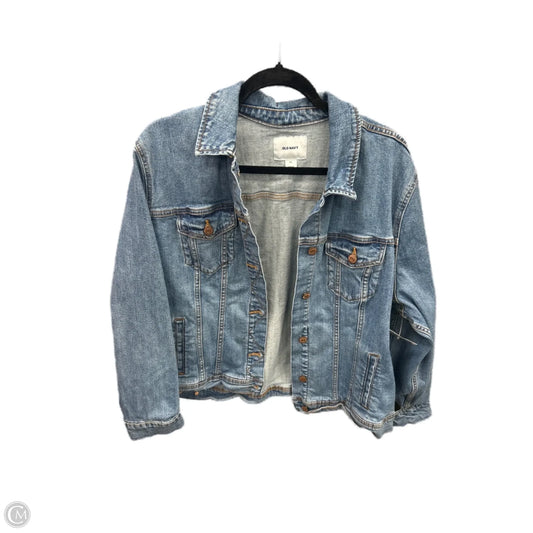 Jacket Denim By Old Navy In Blue Denim, Size: Xxl
