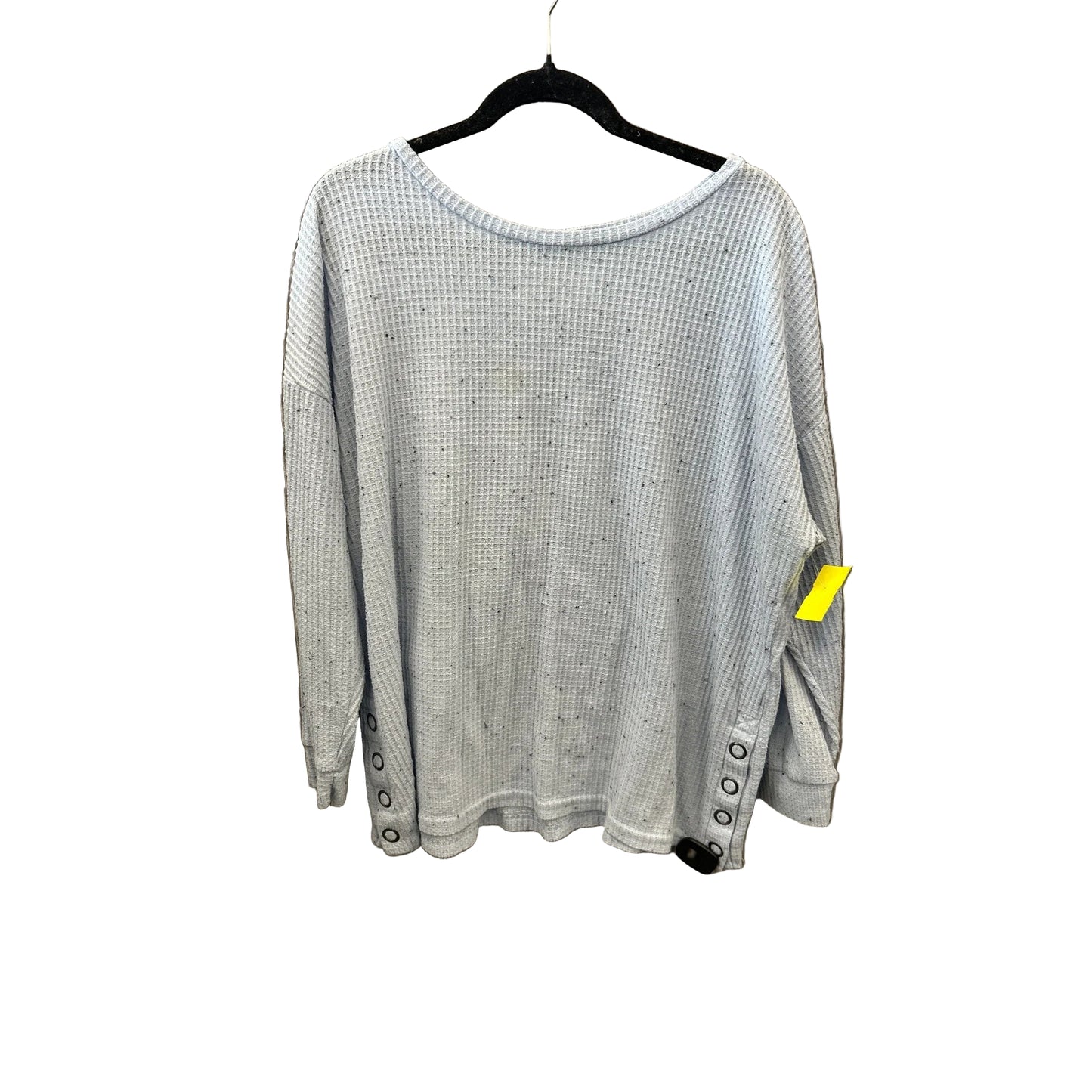 Top Long Sleeve By Sweater Project In Blue, Size: 2x