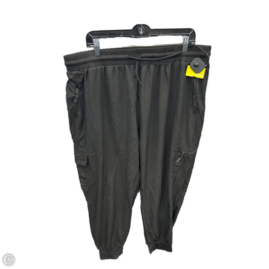 Athletic Pants By Clothes Mentor In Black, Size: 3x