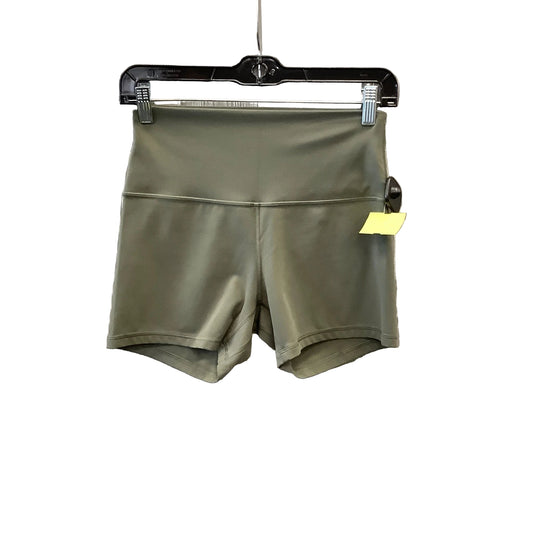 Athletic Shorts By Lululemon In Green, Size: 8
