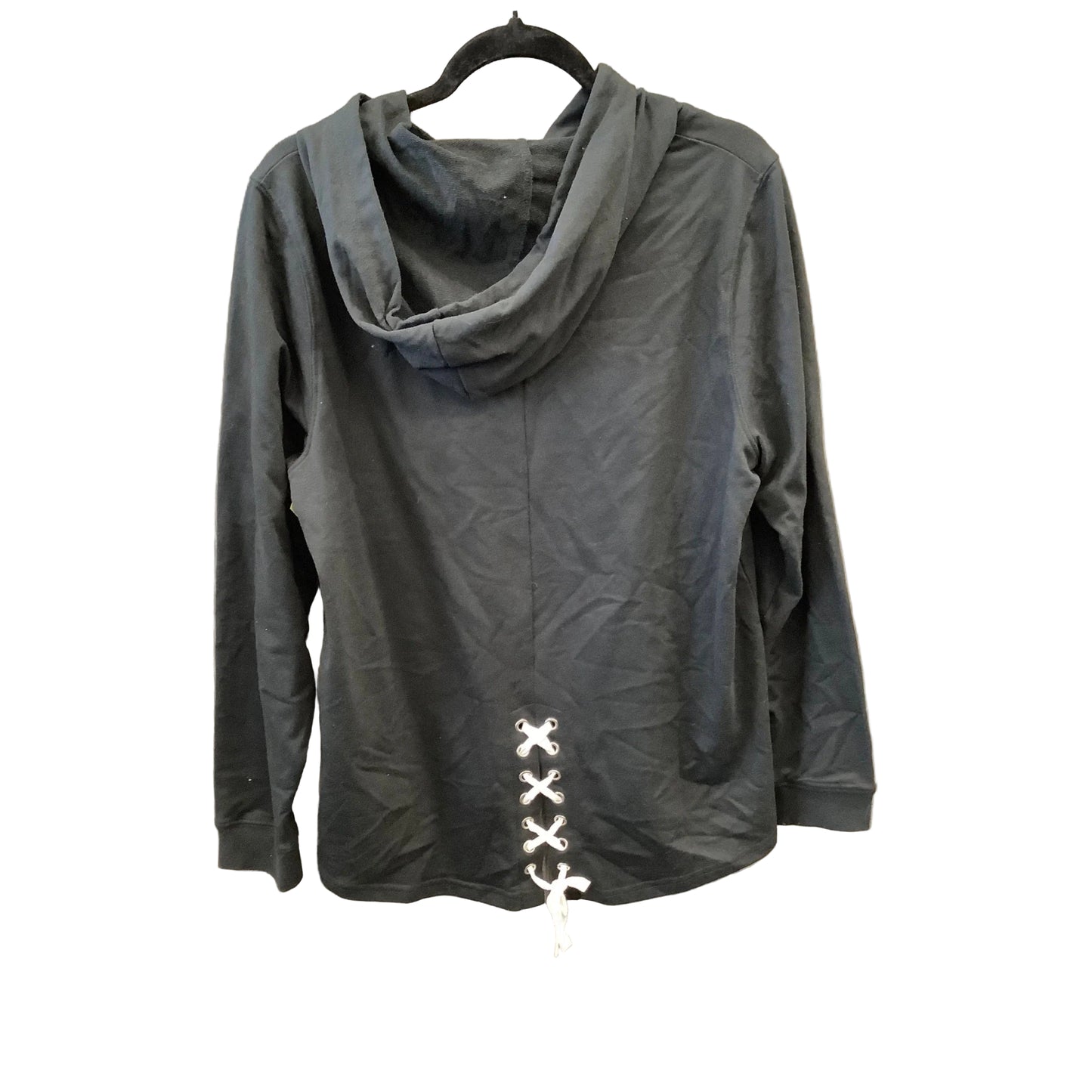 Top Long Sleeve By Clothes Mentor In Black, Size: L