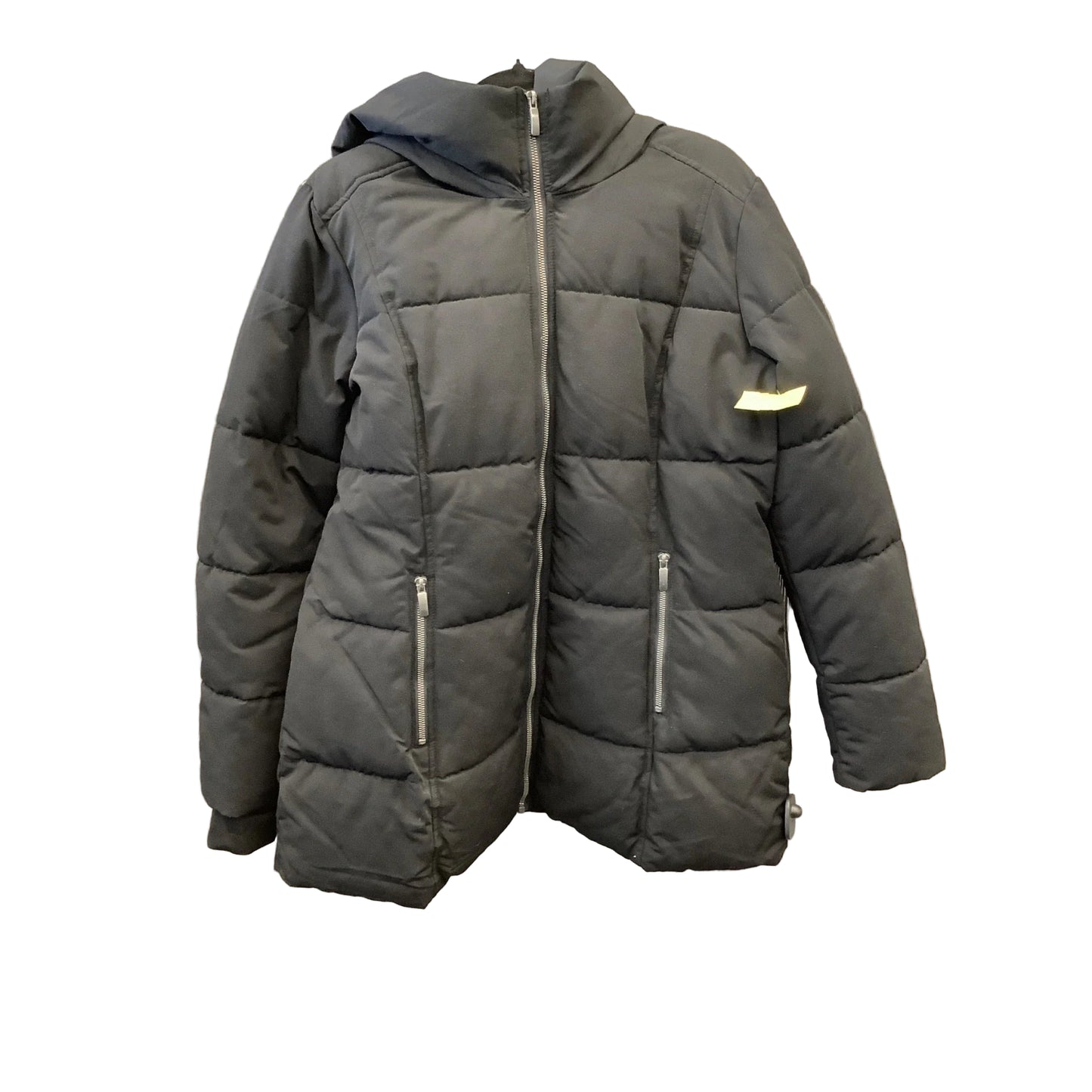 Coat Puffer & Quilted By St Johns Bay In Black, Size: L