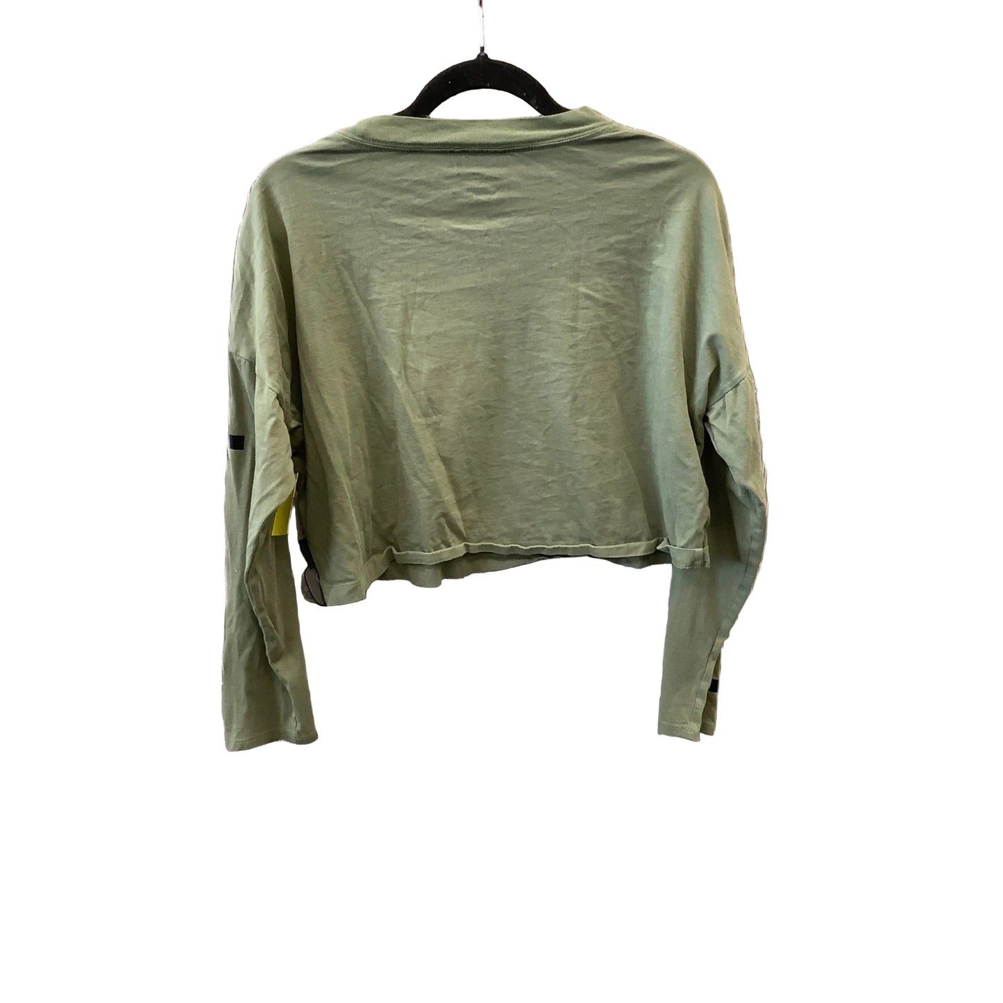 Top Long Sleeve By Calvin Klein In Green, Size: L