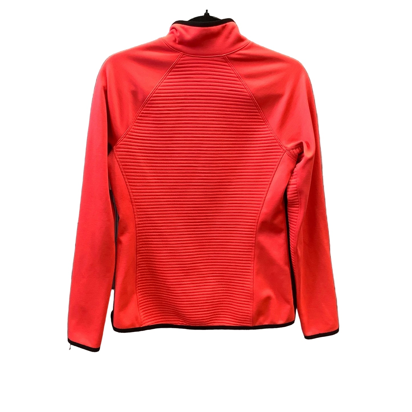 Athletic Top Long Sleeve Collar By Old Navy In Orange, Size: S
