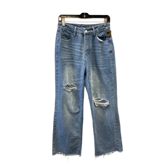 Jeans Wide Leg By Clothes Mentor In Blue Denim, Size: 8