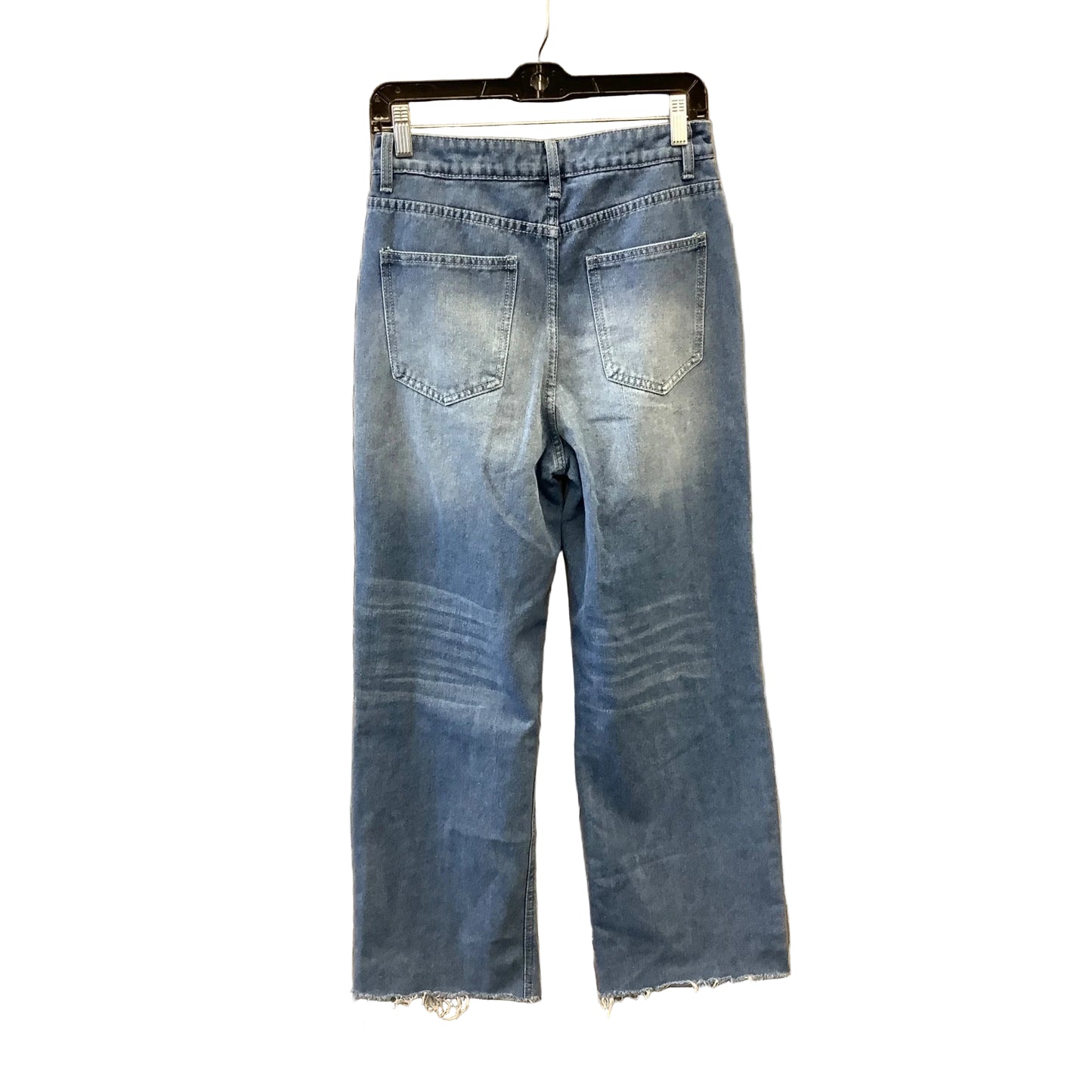 Jeans Wide Leg By Clothes Mentor In Blue Denim, Size: 8