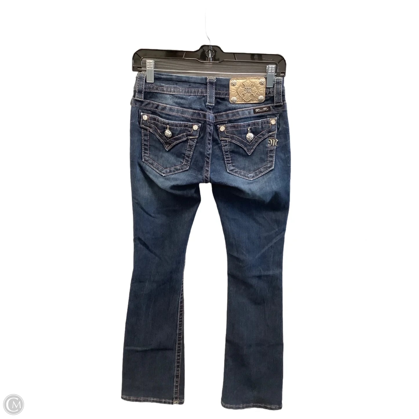 Jeans Boot Cut By Miss Me In Blue Denim, Size: 2