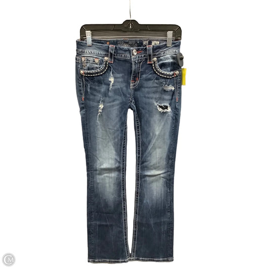 Jeans Boot Cut By Miss Me In Blue Denim, Size: 6