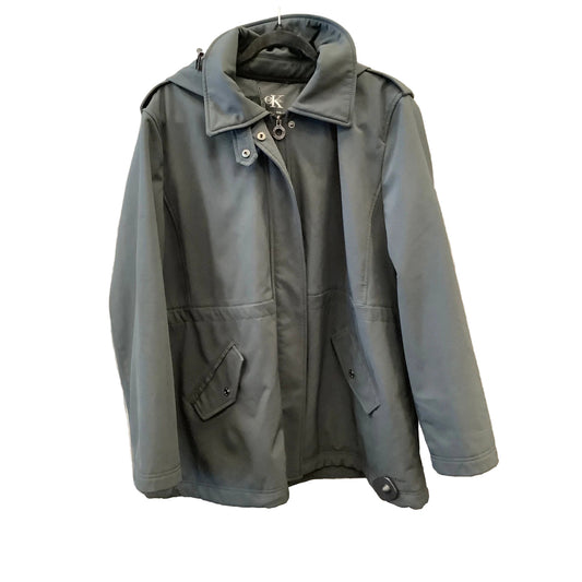 Jacket Other By Calvin Klein In Grey, Size: Xxl