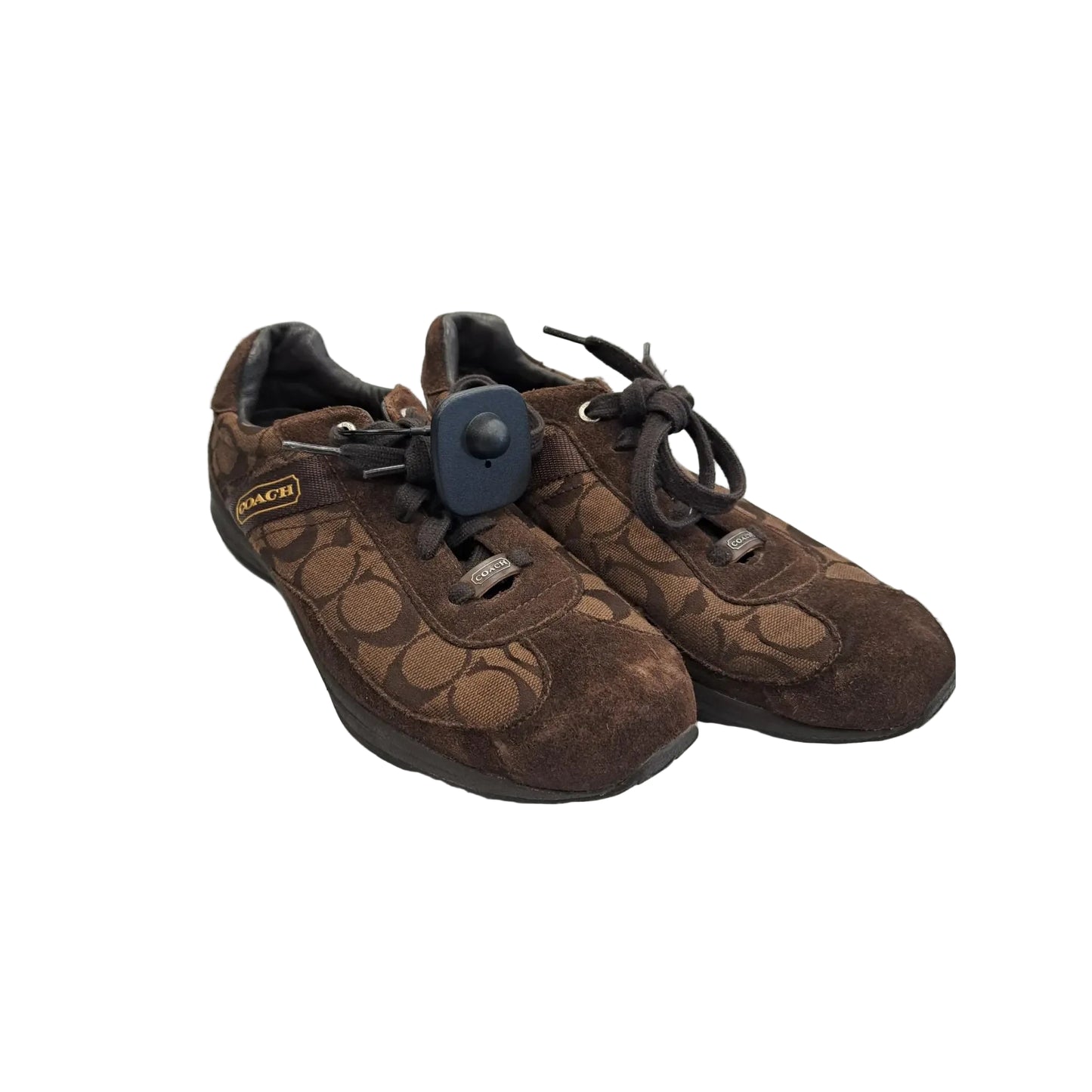 Shoes Designer By Coach In Brown, Size: 9.5