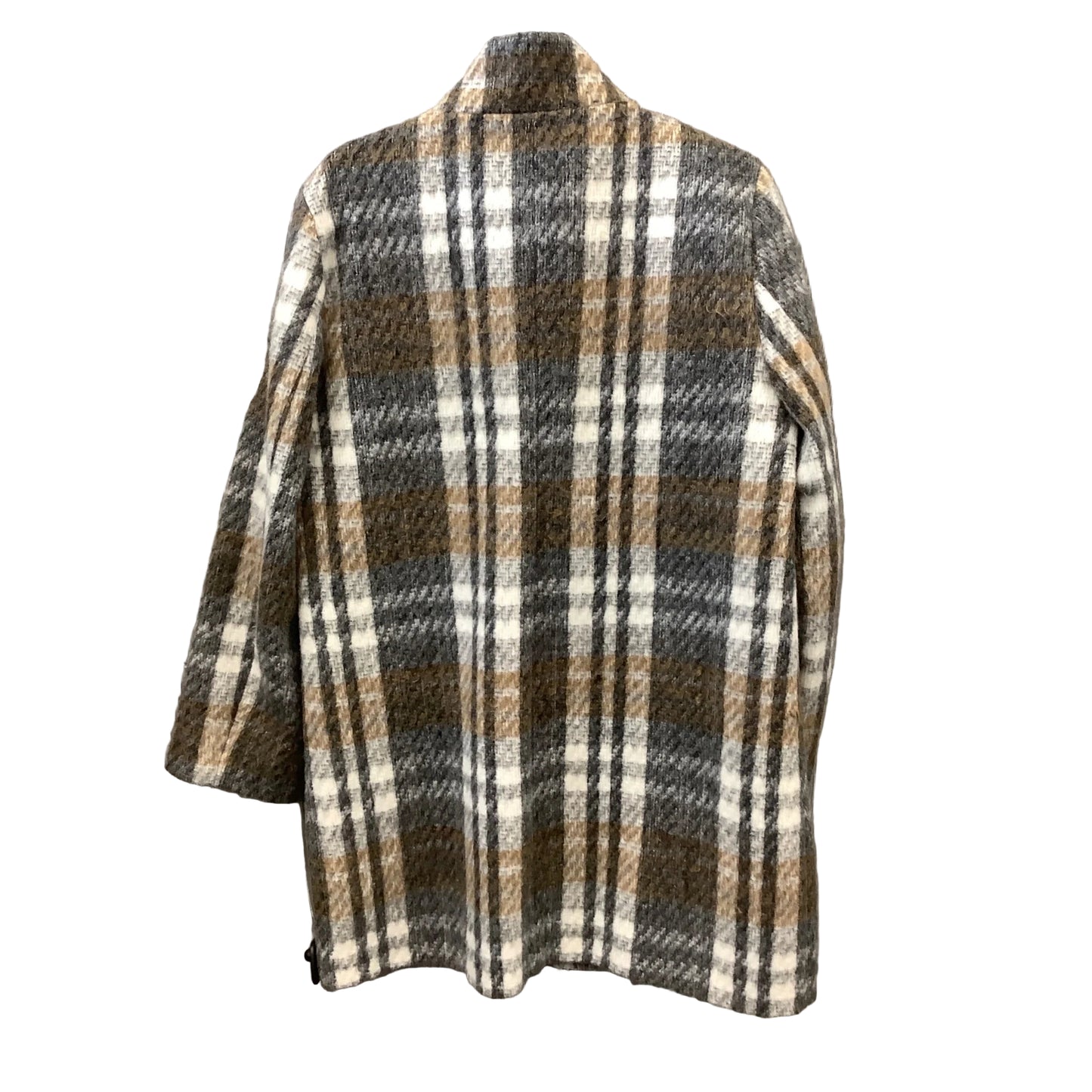 Coat Other By Nine West Apparel In Plaid Pattern, Size: L