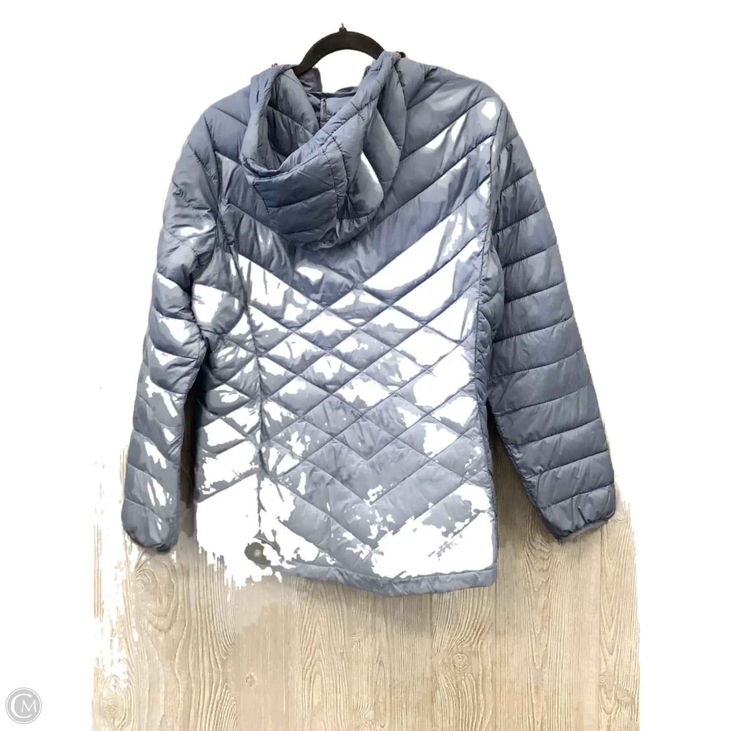 Jacket Puffer & Quilted By Zero Xposure In Blue, Size: L