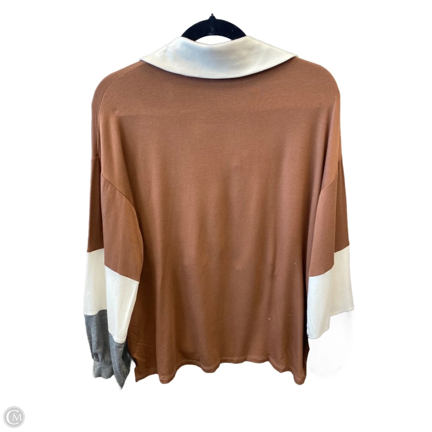 Top Long Sleeve By Maurices In Multi-colored, Size: L