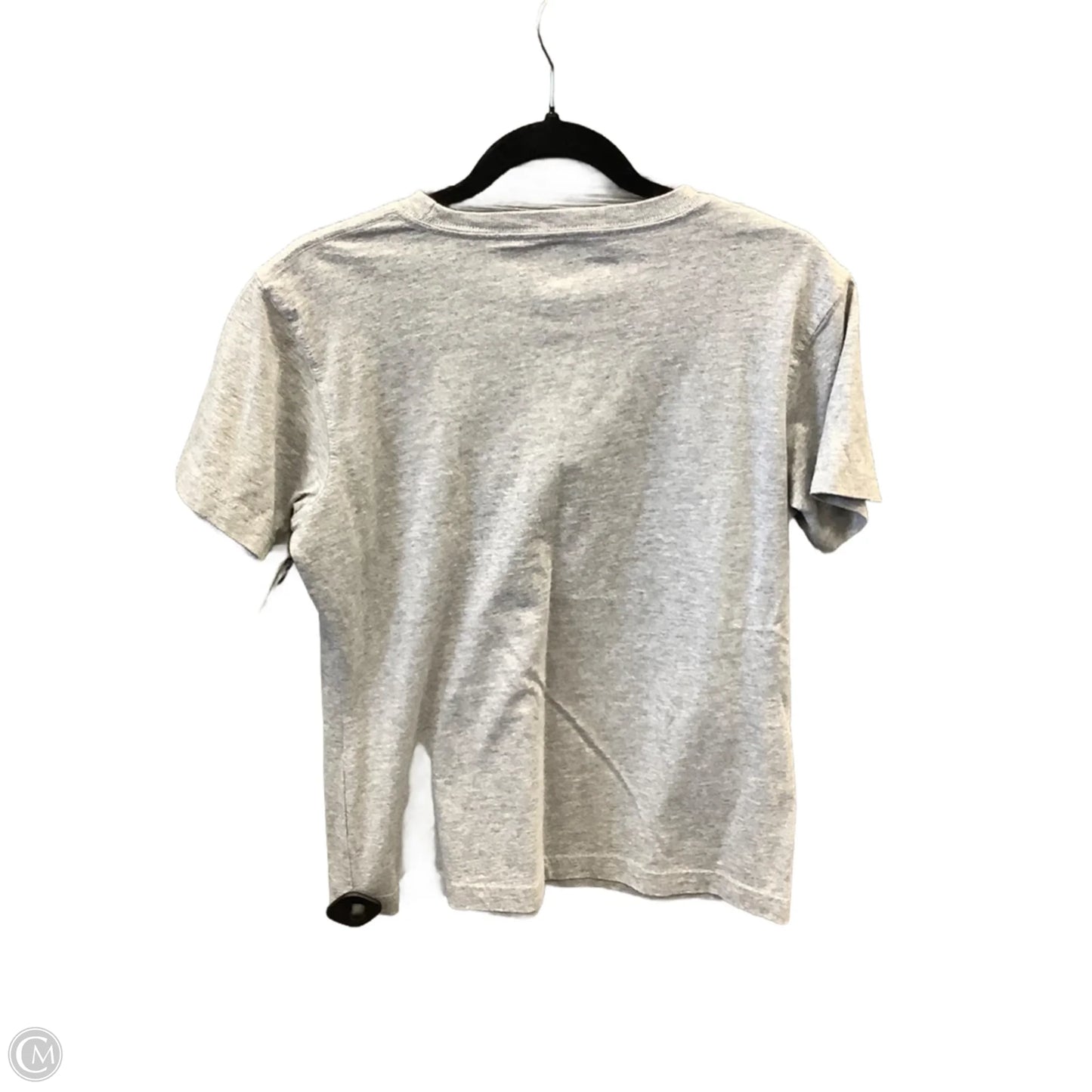 Top Short Sleeve By Clothes Mentor In Grey, Size: L