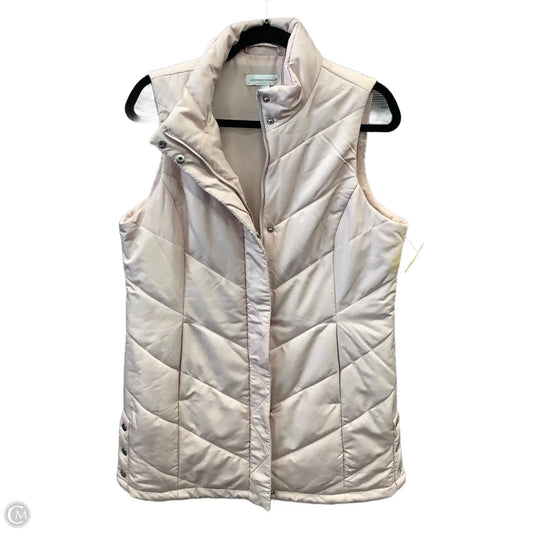 Vest Puffer & Quilted By Christopher And Banks In Pink, Size: M
