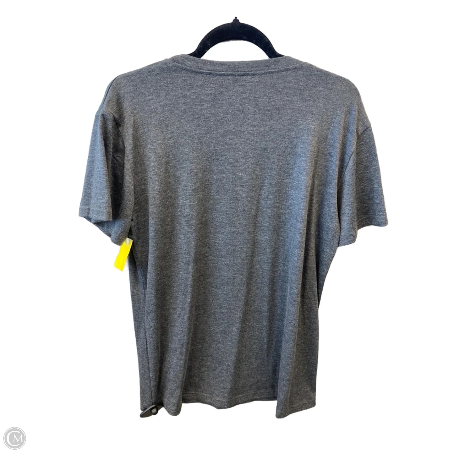 Top Short Sleeve By Clothes Mentor In Grey, Size: L