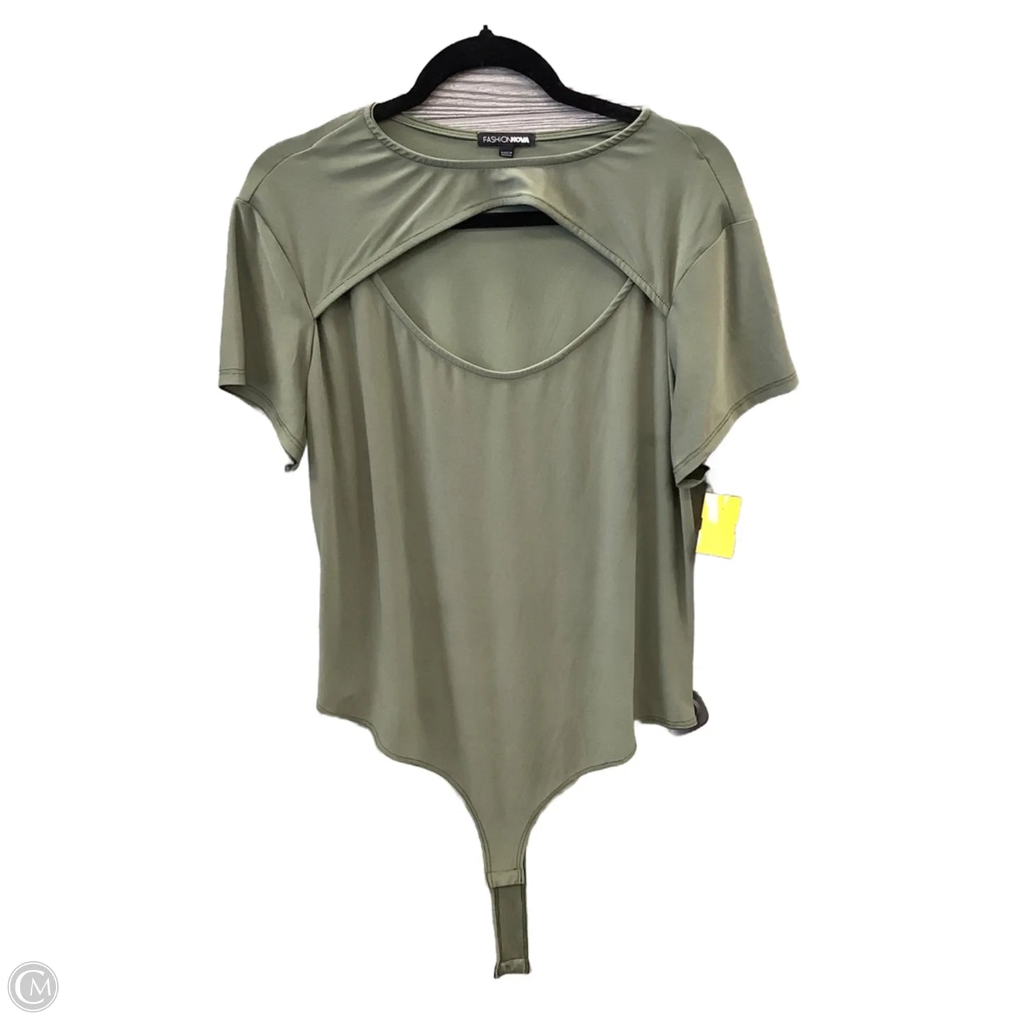 Bodysuit By Fashion Nova In Green, Size: 2x