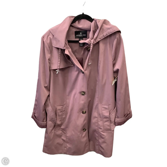 Coat Other By London Fog In Purple, Size: Xl