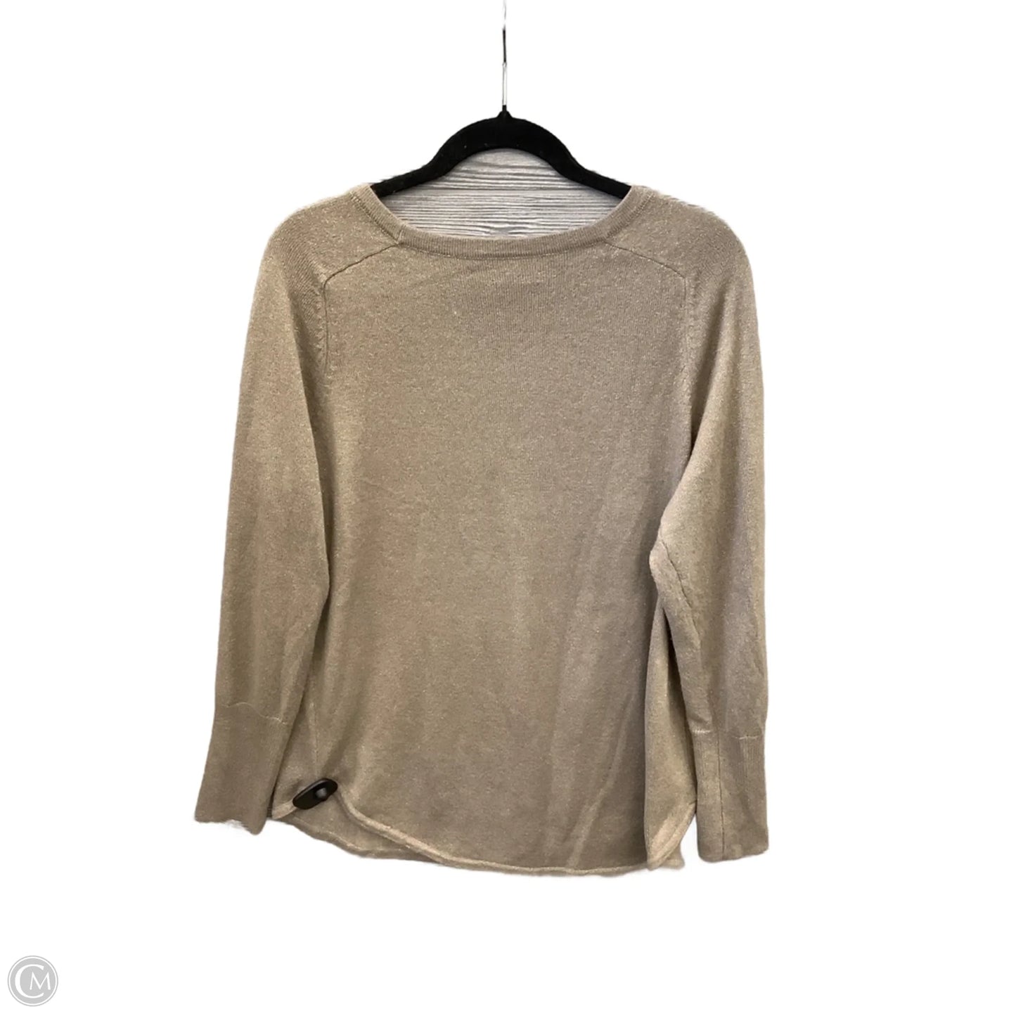 Top Long Sleeve By Apt 9 In Grey, Size: L
