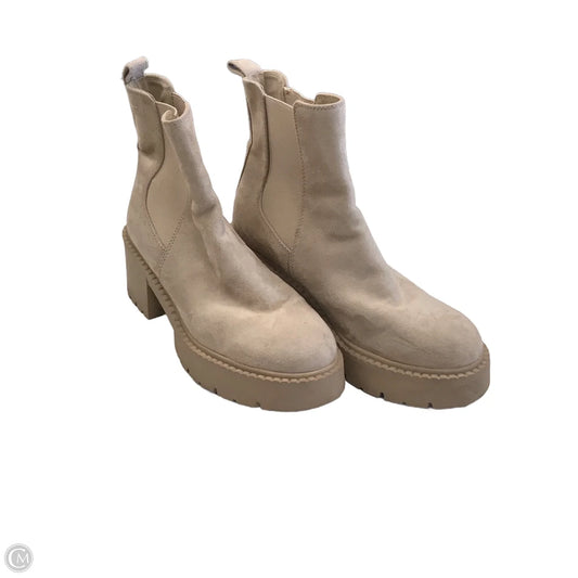 Boots Ankle Heels By Madden Girl In Brown, Size: 8