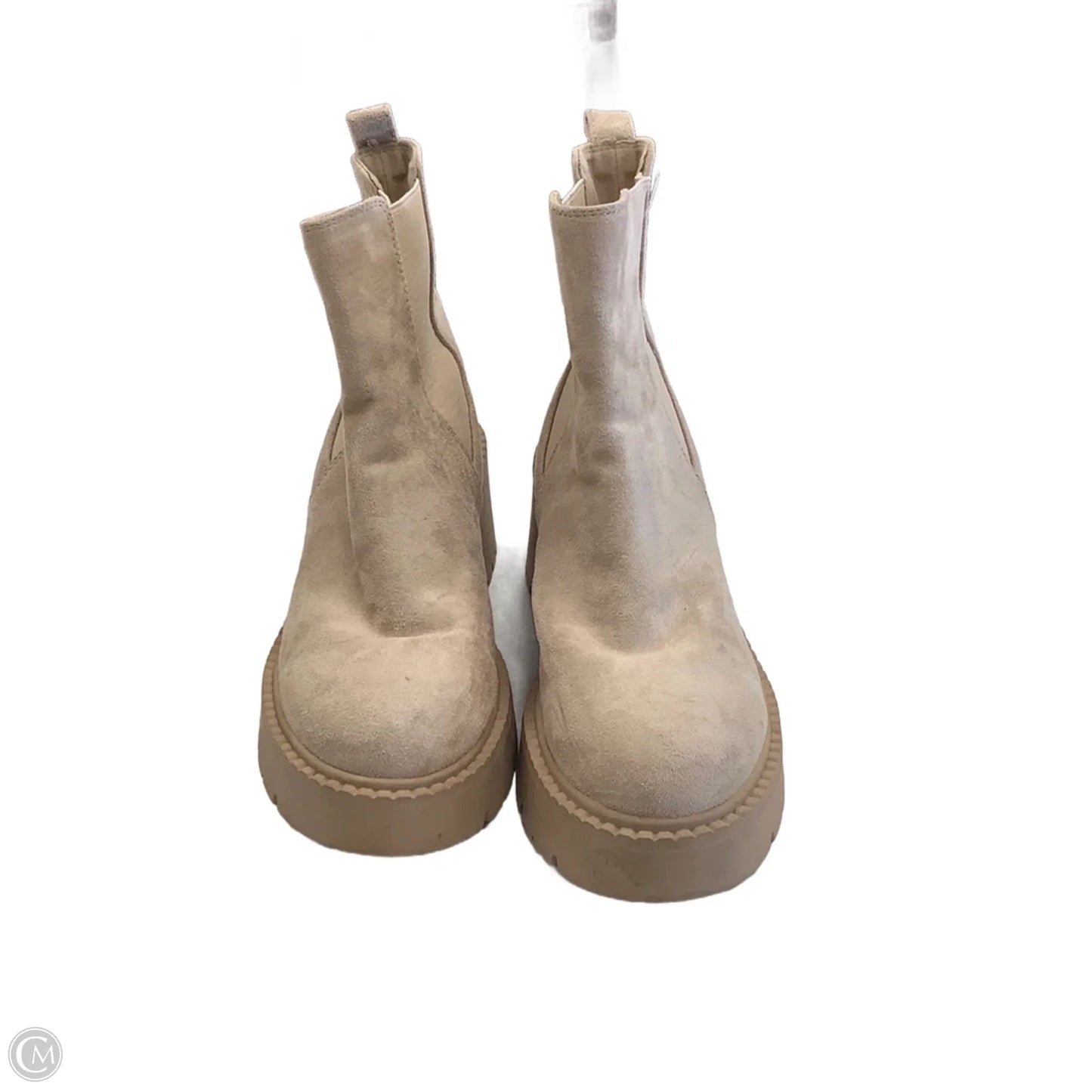 Boots Ankle Heels By Madden Girl In Brown, Size: 8