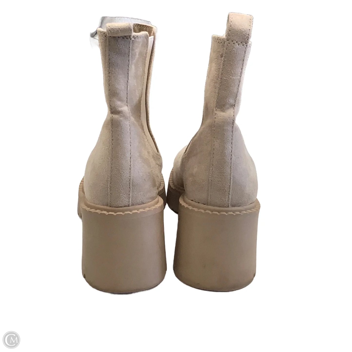 Boots Ankle Heels By Madden Girl In Brown, Size: 8