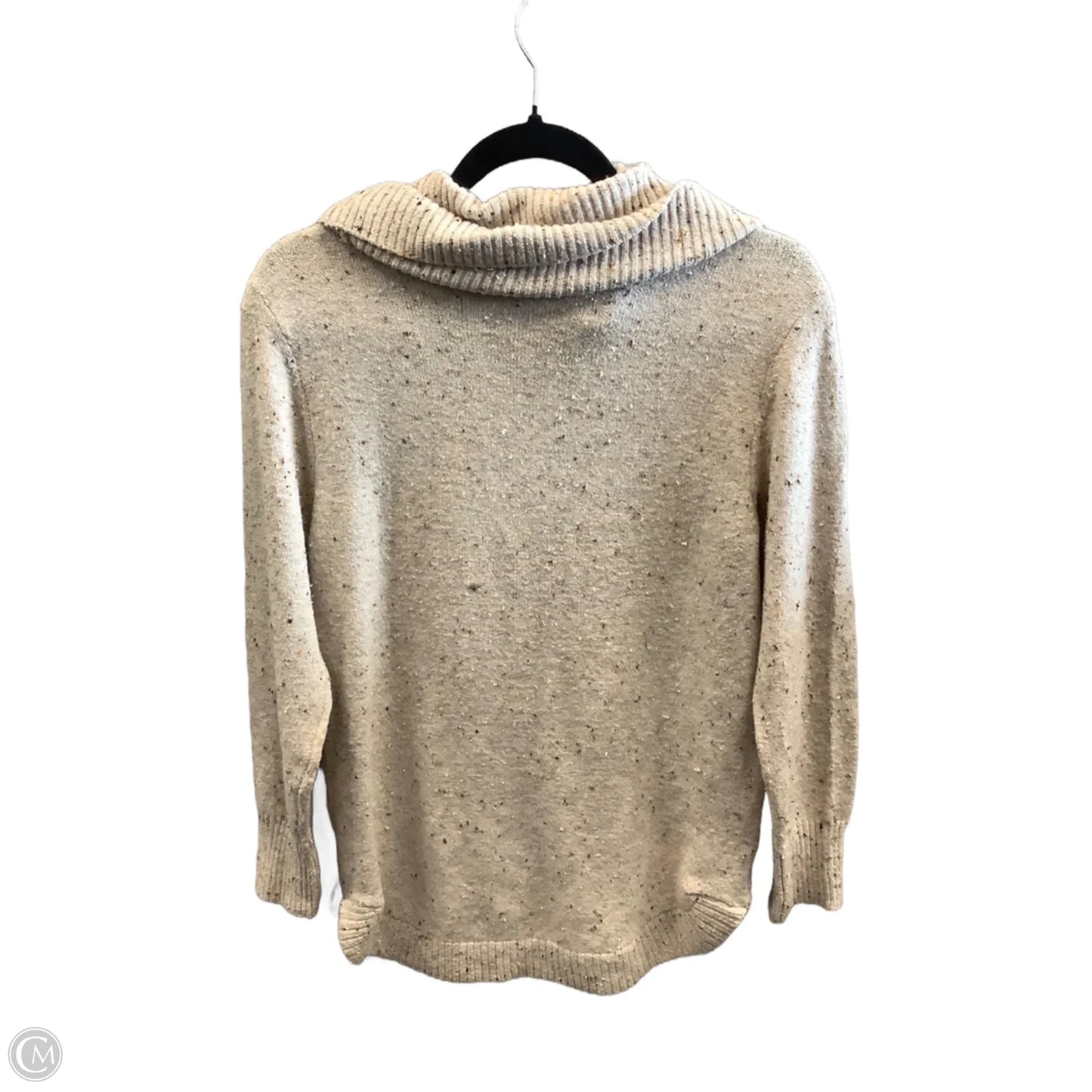 Top Long Sleeve By St Johns Bay In Tan, Size: Sp