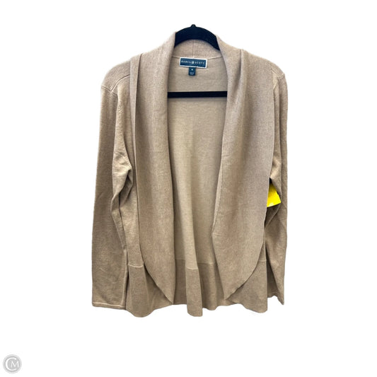 Cardigan By Karen Scott In Tan, Size: M