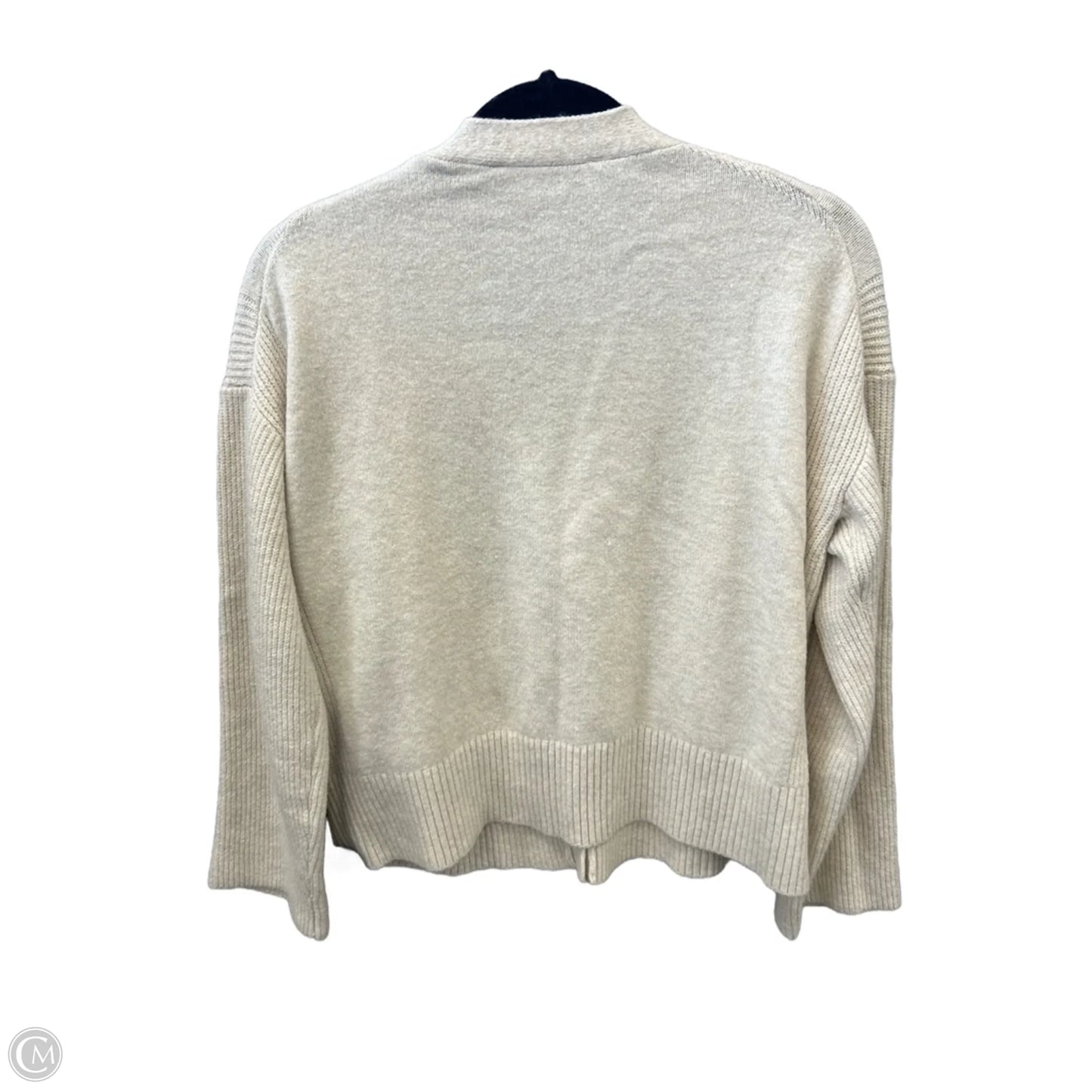 Cardigan By Loft In Cream, Size: M