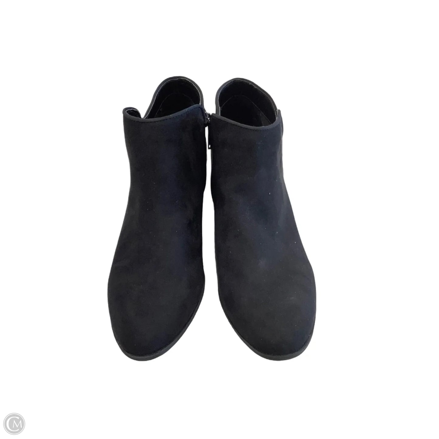 Boots Ankle Flats By Simply Vera In Black, Size: 8.5