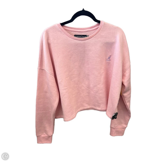 Sweatshirt Crewneck By Clothes Mentor In Pink, Size: Xxl