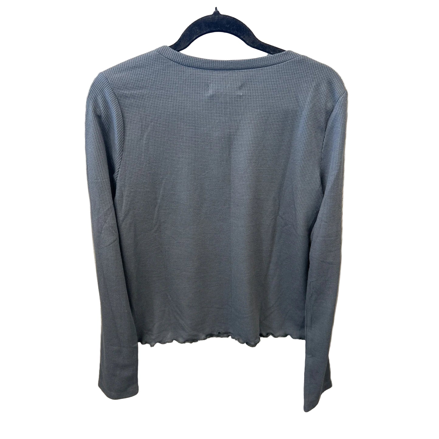 Top Long Sleeve By Grayson Threads In Grey, Size: Xl