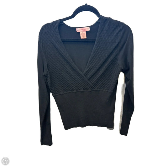 Blouse Long Sleeve By Bandolino In Black, Size: M