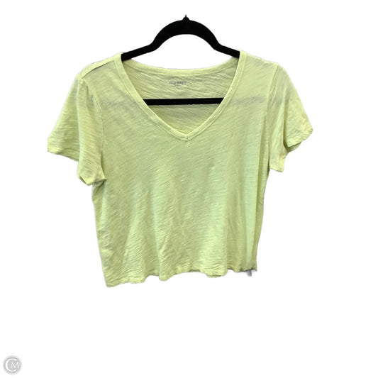 Top Short Sleeve By Old Navy In Green, Size: S