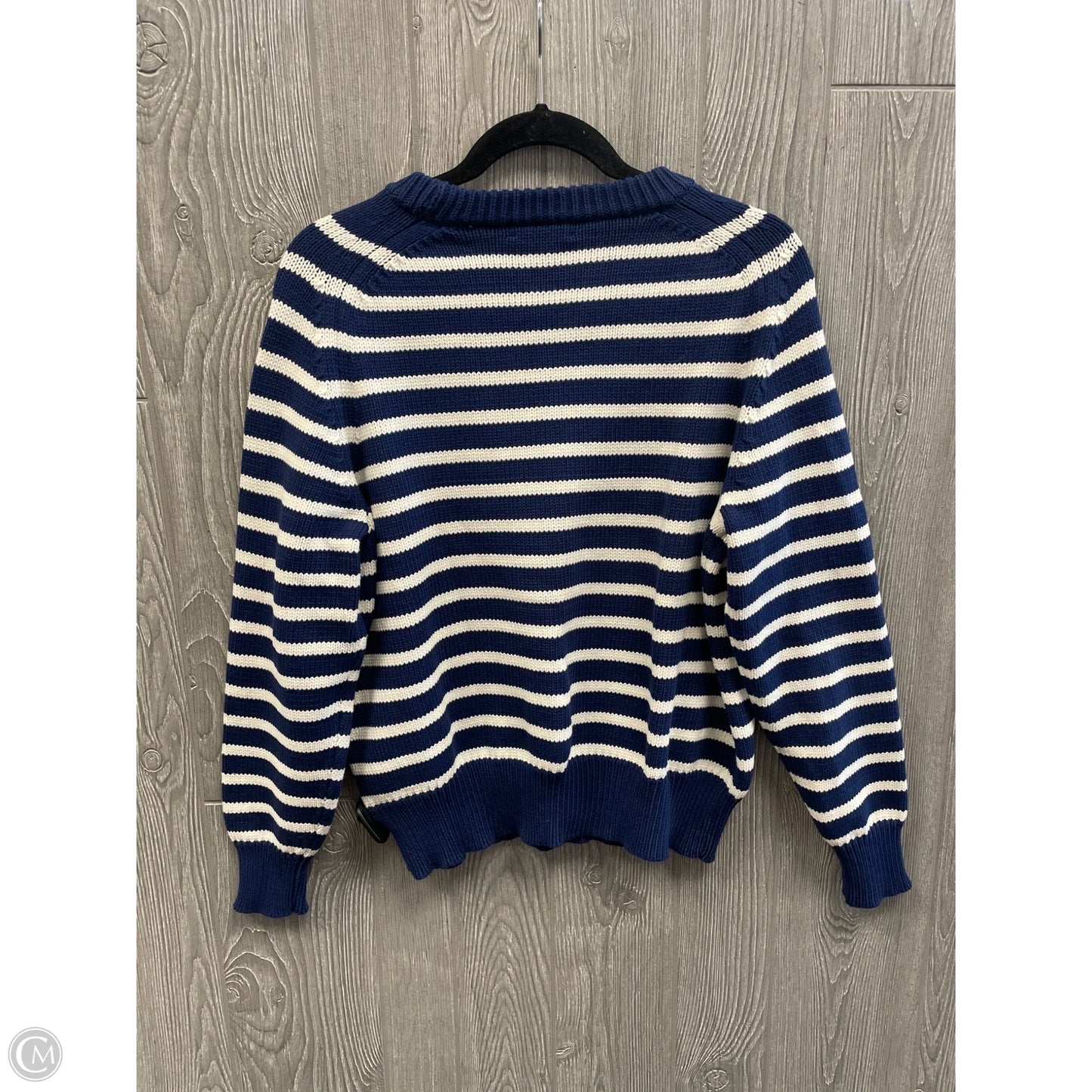 Sweater By J. Crew In Striped Pattern, Size: M