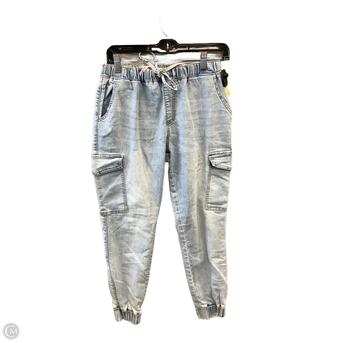 Jeans Straight By Almost Famous In Blue Denim, Size: 12