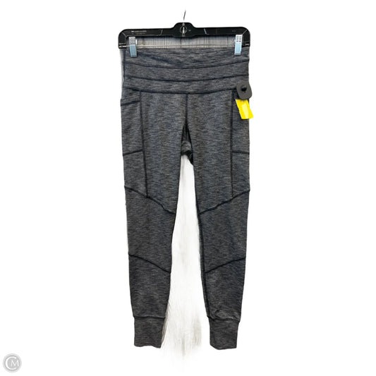 Athletic Leggings By Athleta In Grey, Size: S