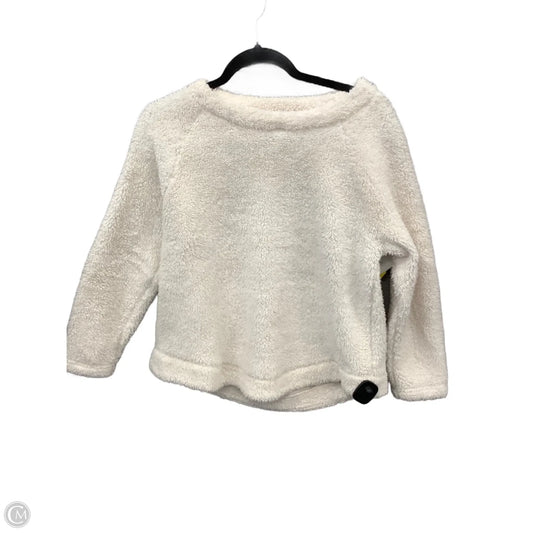 Sweater By Loft In White, Size: Mp