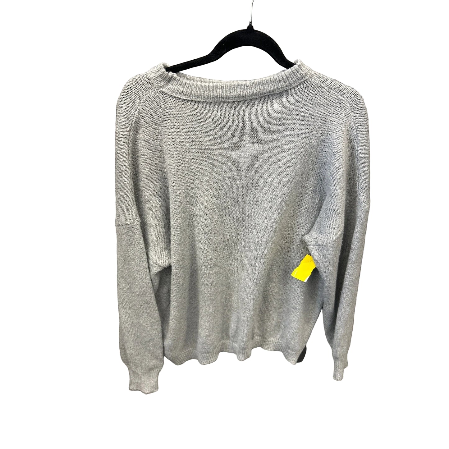 Sweater By Shein In Grey & White, Size: M