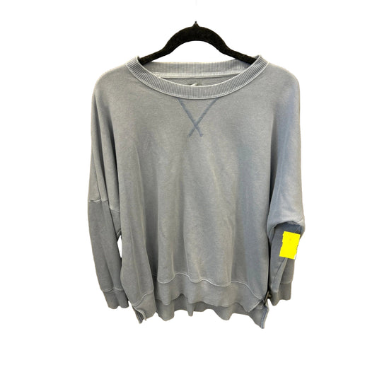 Sweatshirt Crewneck By Aerie In Blue, Size: Sp
