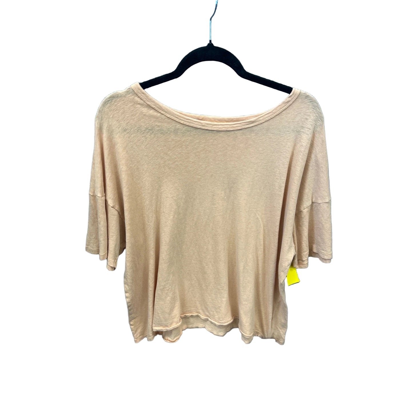 Top Short Sleeve By American Eagle In Orange, Size: L