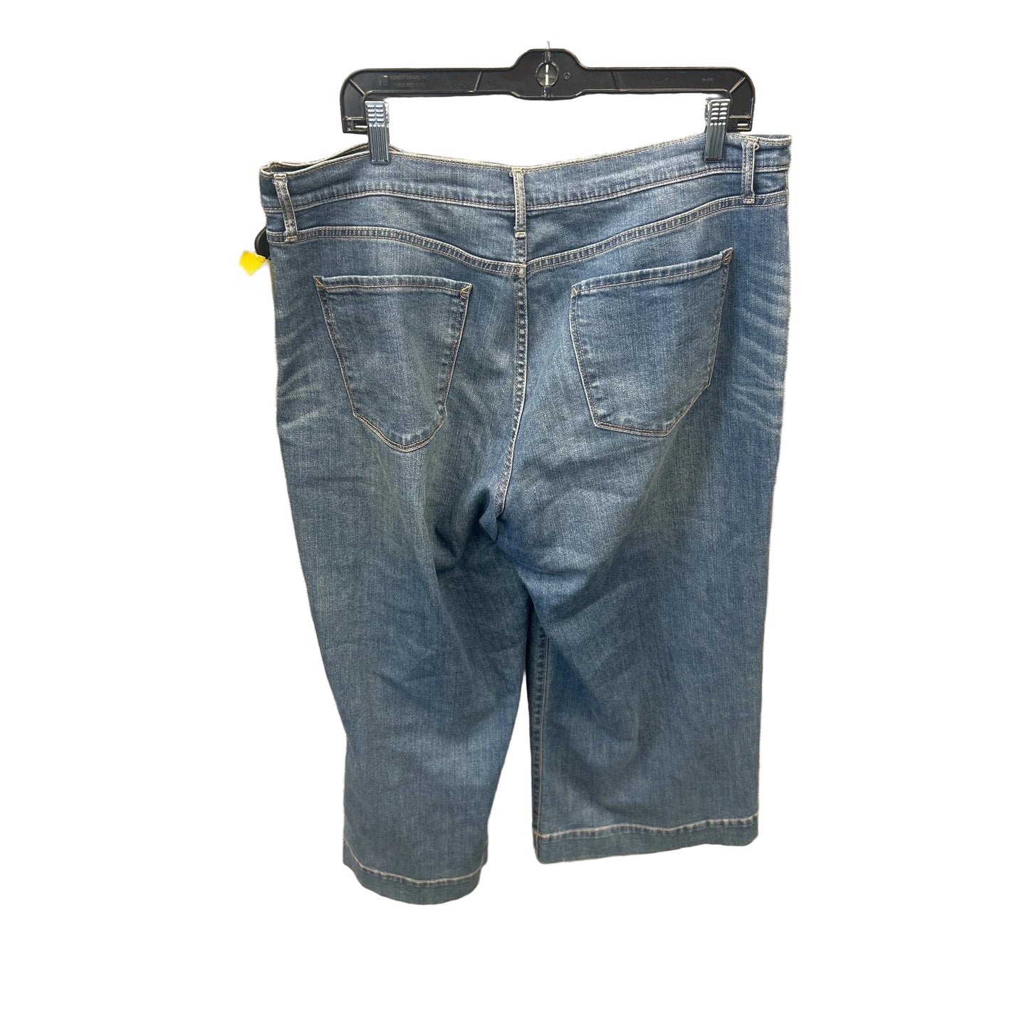 Jeans Cropped By Ana In Blue Denim, Size: 16