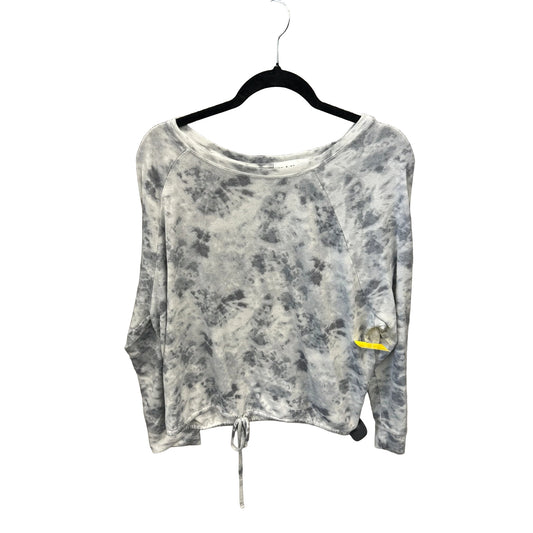 Top Long Sleeve By Clothes Mentor In Grey, Size: 1x
