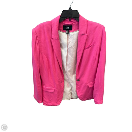 Blazer By H&m In Pink, Size: L