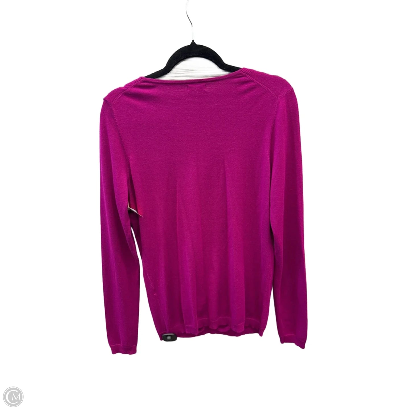 Top Long Sleeve By Express In Purple, Size: L