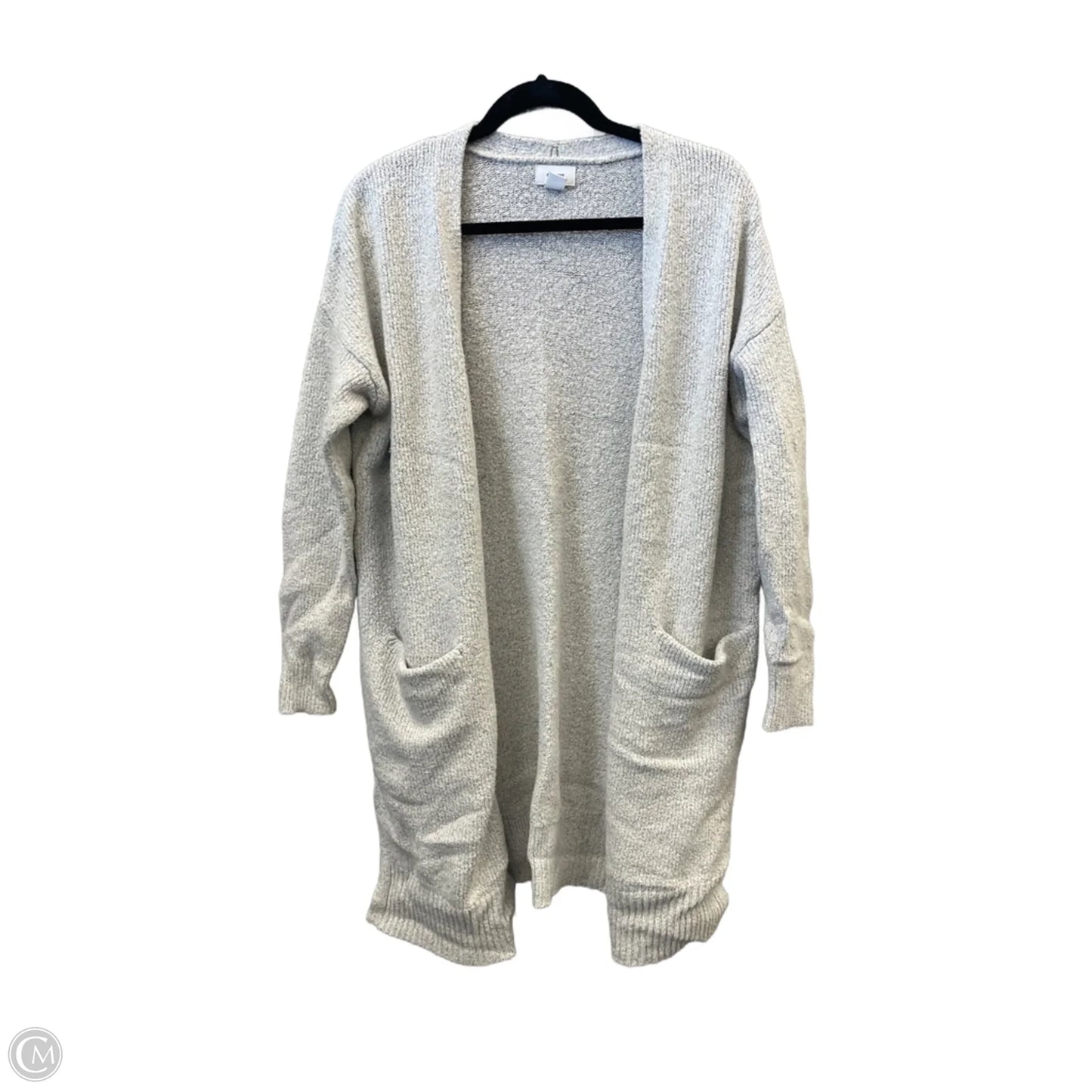 Sweater Cardigan By Old Navy In Grey, Size: M