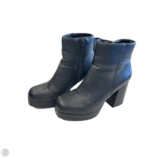 Boots Ankle Heels By Sugar In Black, Size: 6.5